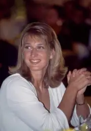 Steffi Graf of Germany the 1995 ITF Women's Singles World Champion- Old Photo