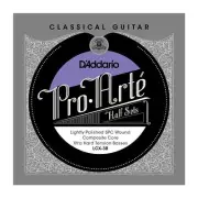 D'Addario LCX-3B Pro-Arte Silver Plated Copper on Composite Core Half Set -Bass