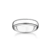 Genuine THOMAS SABO Narrow line ring silver