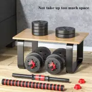 Set of 2 Adjustable-Dumbbells-Sets, red 20lbs (10lbs*2) Free Weights-Dumbbells