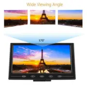 9" Inch LCD Monitor Built-in HDMI AGV AV Speaker PC PS4 TV DVD DVR CCTV Car DSLR