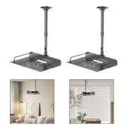 Ceiling Mount with Tray for Projector Camera Aluminum Alloy Office Cable Routing