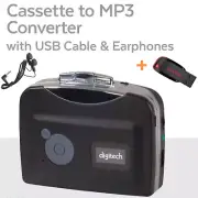 DIGITECH USB Cassette Mp3 converter Portable Tape Player With PC Connection