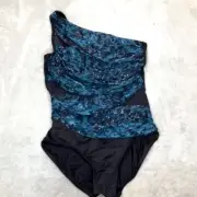 Miraclesuit Titania Jena One Piece Swimsuit Size 12 New