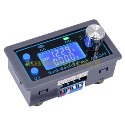 DC DC Buck Boost Converter CC CV 0.5-30V 4A 5 6V 12V 24V Power Module Adjustable