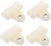 DRESSOOS 4pcs Window Glass Channel Clips Durable Plastic Retainers for Compatibility Cars Glass Doors Panels Reliable Fixing for Multi Scene Applications