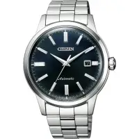 在飛比找momo購物網優惠-【CITIZEN 星辰】紳士機械錶-41mm 送行動電源(N