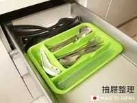 在飛比找樂天市場購物網優惠-[超取299免運]Loxin 日本製 刀叉整理盒抽屜收納盒 