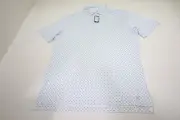 Johnnie-O Golf Sprig Polo Mens Size Medium Victory Regular 1011E New 01294630