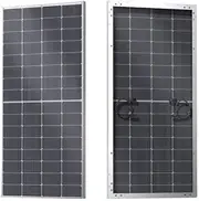 Renogy N-Type 16BB 250W Solar Panel, 12V 2500 Watt Solar Panel 25% High-Efficiency, PV Module Power Charger for RV Marine Rooftop Farm Battery and Other Off-Grid Applications (250, Watts)