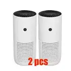 2pcs -Car Air Purifier,Portable Ionic Air Purifiers,USB Power Supply,Remove Dust