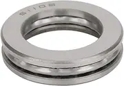 Marhynchus 5Pcs 51106 Thrust Ball Bearings Steel Single Direction High Precision Industrial Hardware Accessory