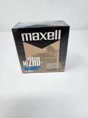 Maxell MF 2HD High Density Floppy Disks IBM & Compatibles Formatted 10 Pack NOS