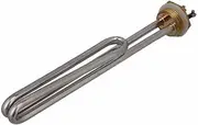 AC 220V 3000W Immersion Heater Submersible Water Heater, Stainless Steel Heating Element Electrical Water Heater Tube 1" BSP
