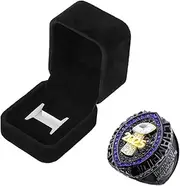 guancrown 2025 Fantasy Football Championship Ring Award Prize Trophy Sports Winner FFL Champion Ring With Box