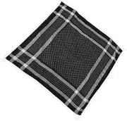 [TINEASUR] Men's Square Headwrap Tassels Arab Scarf Stylish Headband Breathable Machine Washable