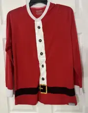 Tipsy Elves men's christmas santa clause Shirt size Medium red