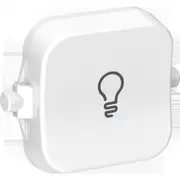 Clipsal Pro Series, rocker, marked LIGHT, White - P40LR-XW