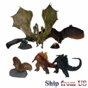 Crimson Godzilla King of the Monster Ghidorah Mothra Rodan 6 pcs Action Figures