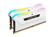 CORSAIR Vengeance RGB PRO SL 16GB 2x8GB DDR4 3600Mhz C18 White Heatspreader Desktop Gaming Memory