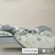 【貝兒居家生活館】100%天絲七件式兩用被床罩組 (雙人/詩茵綠)