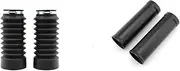 Motorcycle Front Fork Cover Gaiters Gators Rubber Long Boots Fit for Honda Rebel CMX300 CMX500 Rebel 250 2020-2022(Together)