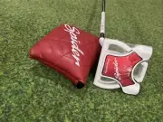 New With Headcover TaylorMade Red And White Ghost Spider 35” RH Putter