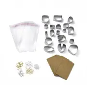 DIY Earring Making Finding Kits, Polymer Clay Cutters, 118pcs