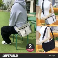 在飛比找momo購物網優惠-【LEFTFIELD】韓國製 網袋收納輕便側背包 NO.LF