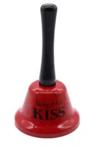Ring for a Kiss-Metal Hand Bells