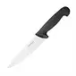 Chefs Knife Black 155mm Hygiplas Slice Cut Kitchen Dice Cafe Takeaway