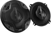 New JVC CS-HX539 320 Watts 5.25" 3-Way Coaxial Audio Speakers W/ Grilles 5-1/4"