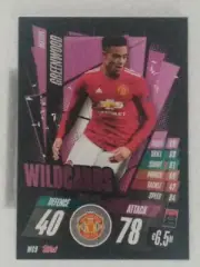 Topps Match Attax Champions League 20/21 Wild Cards WC9 Mason Greenwood