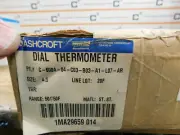 Ashcroft C-600A-04-C03-B03-A1-L07-AR Dial thermometer New in Box CSQ