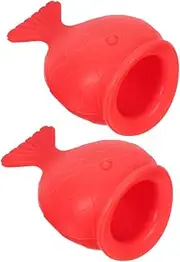 FOMIYES Lip Suction Plumper Device 2pcs Silicone Fish Lip Filler Enhancer Tool Beauty Tool for Ages