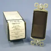 Pass & Seymour Brown Decorator Rocker Wall Light Switch 15A TM870 Boxed
