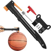 Portable Bicycle Pump, Mini Bicycle Pump, Inflator Pump, Bicycle Tyre Pump, and Valve, High Pressure Air Pump, 120 Psi, Portable Inflator Pump