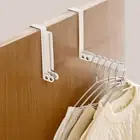 Clothing Hanger Hook Damage-free Coat Hook Door Rack Storage Hook for Laundry