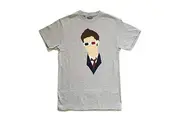 Doctor Who David Tennant Vector Head T-Shirt