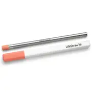 LifeStraw SIP Stainless Steel Filter Straw with Carry Case - Apricot