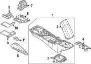 Genuine Nissan Side Panel 68134-6GP0D