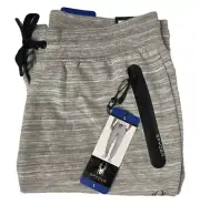 NEW Spyder Active Pants Men's Joggers Sweatpants GRAY Cuffed LARGE Tapered Leg