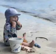 Silicone Dinosaur Baby Beach Bucket Sets - Brand New