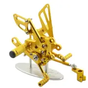 Gold Rearsets Footpegs Rear set Pedal For Aprilia RSV4 RSV4RF 2009-2016 2010
