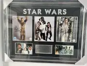 Signed Star Wars, COA - Harrison Ford, Mark Hamill, Dave Prowse & Peter Mayhew