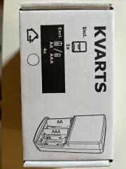 IKEA KVARTS AA AAA Battery Charger (Batteries NOT included) New