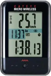 CAT EYE cycle computer MICRO WIRELESS black CC-MC200W From Japan