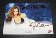 2017 Benchwarmer KAYLA COLLINS Dreamgirls #29 SWEET DREAMS Gold Auto PLAYBOY