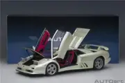 AUTOart 1/18 Lamborghini Ghost SE JOTA Diecast Car Model Toys Gift White Display