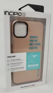 Incipio DualPro Case for Apple iPhone 11 Pro Max 6.5" (2019) - Rose Gold/Frost